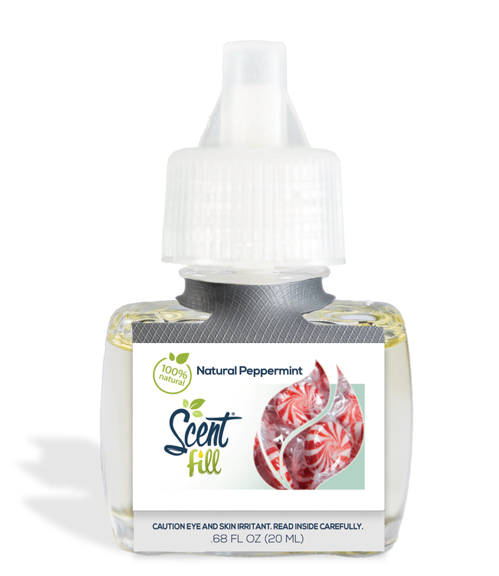 100% Natural Peppermint Plug In Air Freshener Refill for Air Wick and more