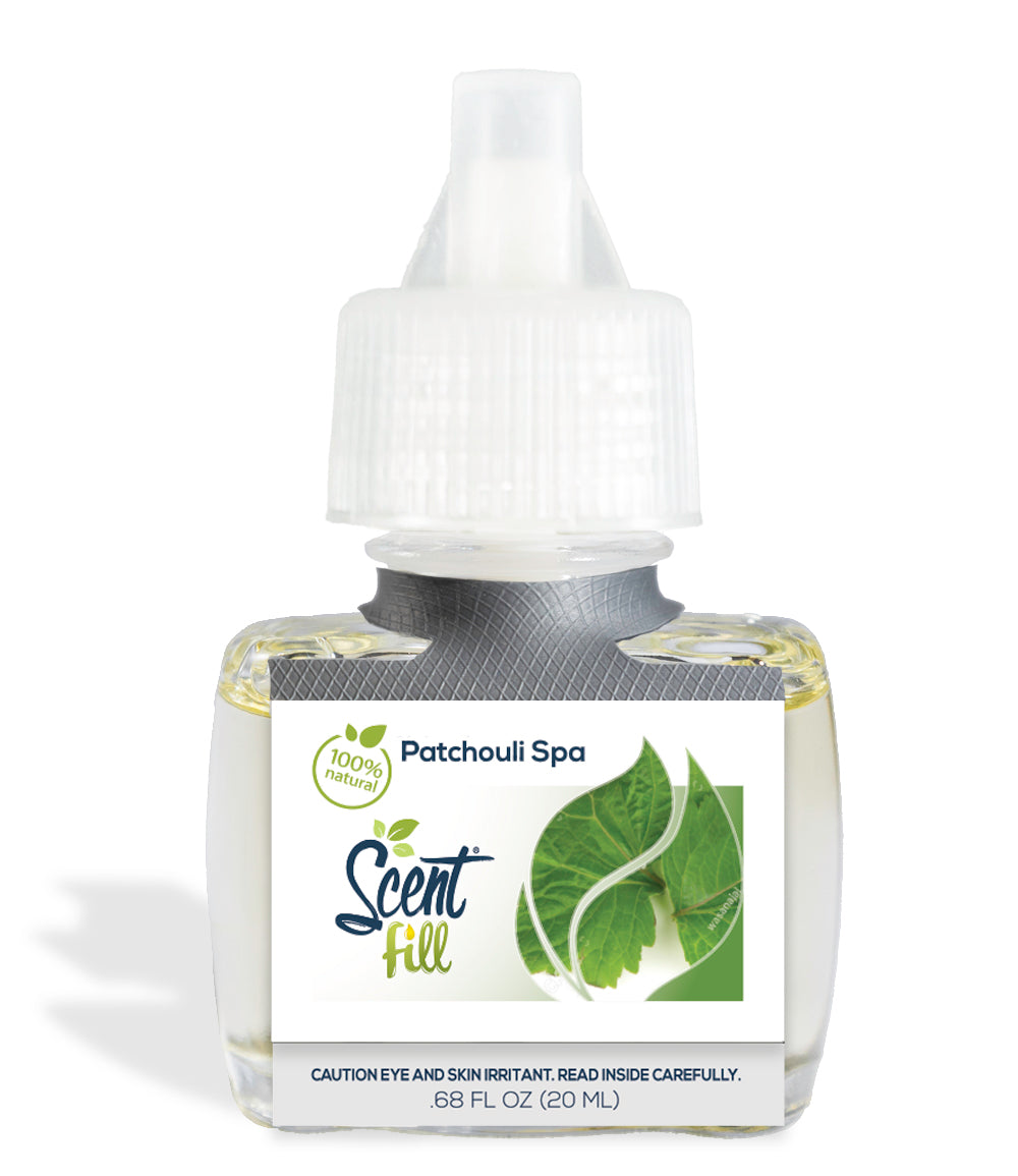 100% Natural Patchouli Spa Plug in Refill