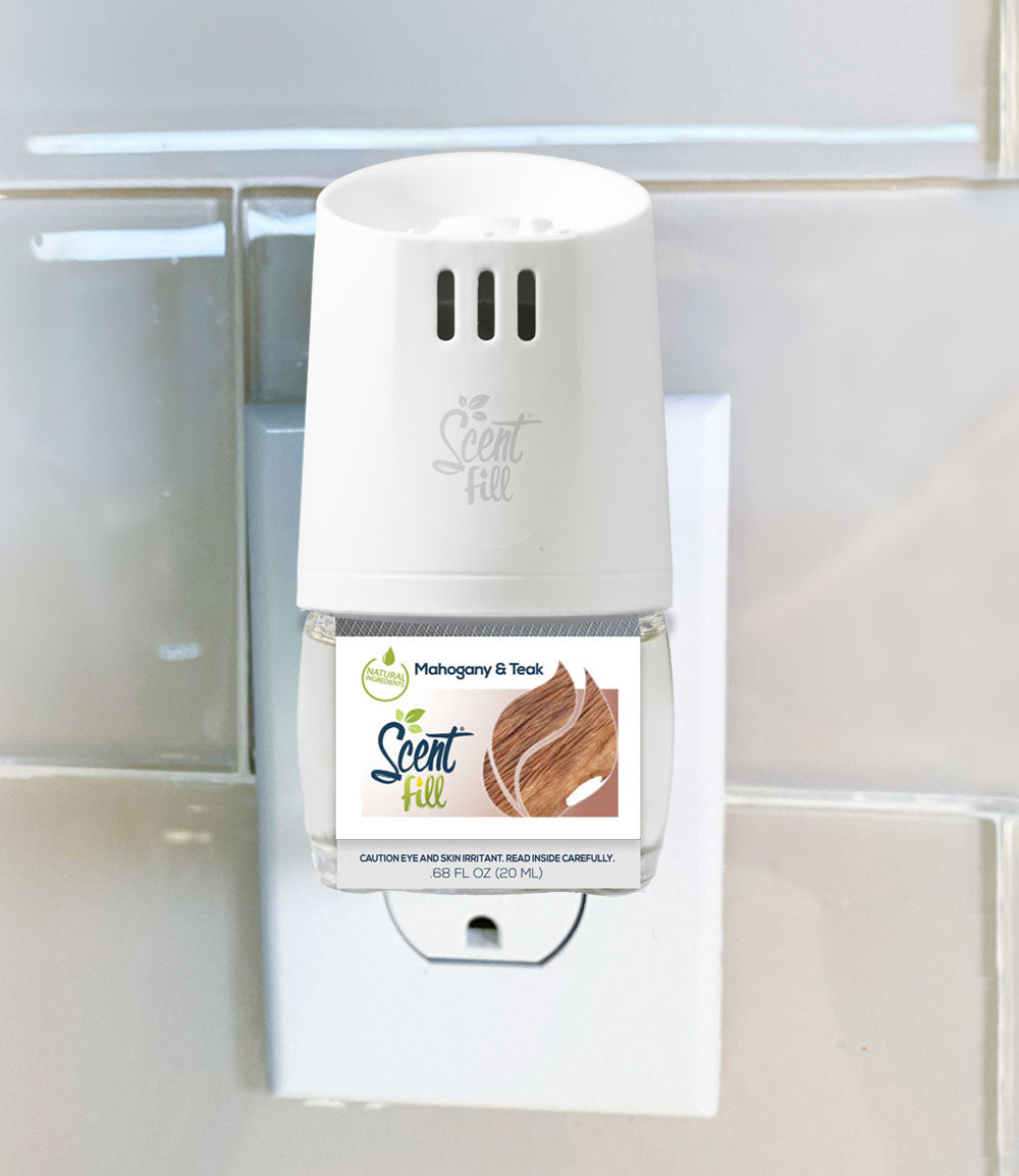 Natural mahogany & teak plug in refill