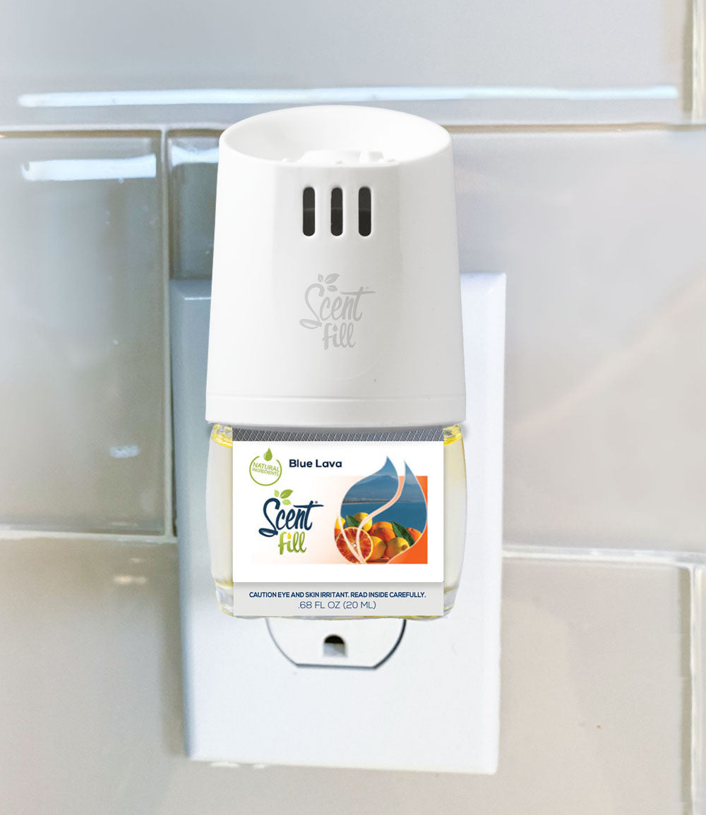 Natural plug in refill Blue Lava. Previously Volcano Plugged into outlet in scent fill warmer