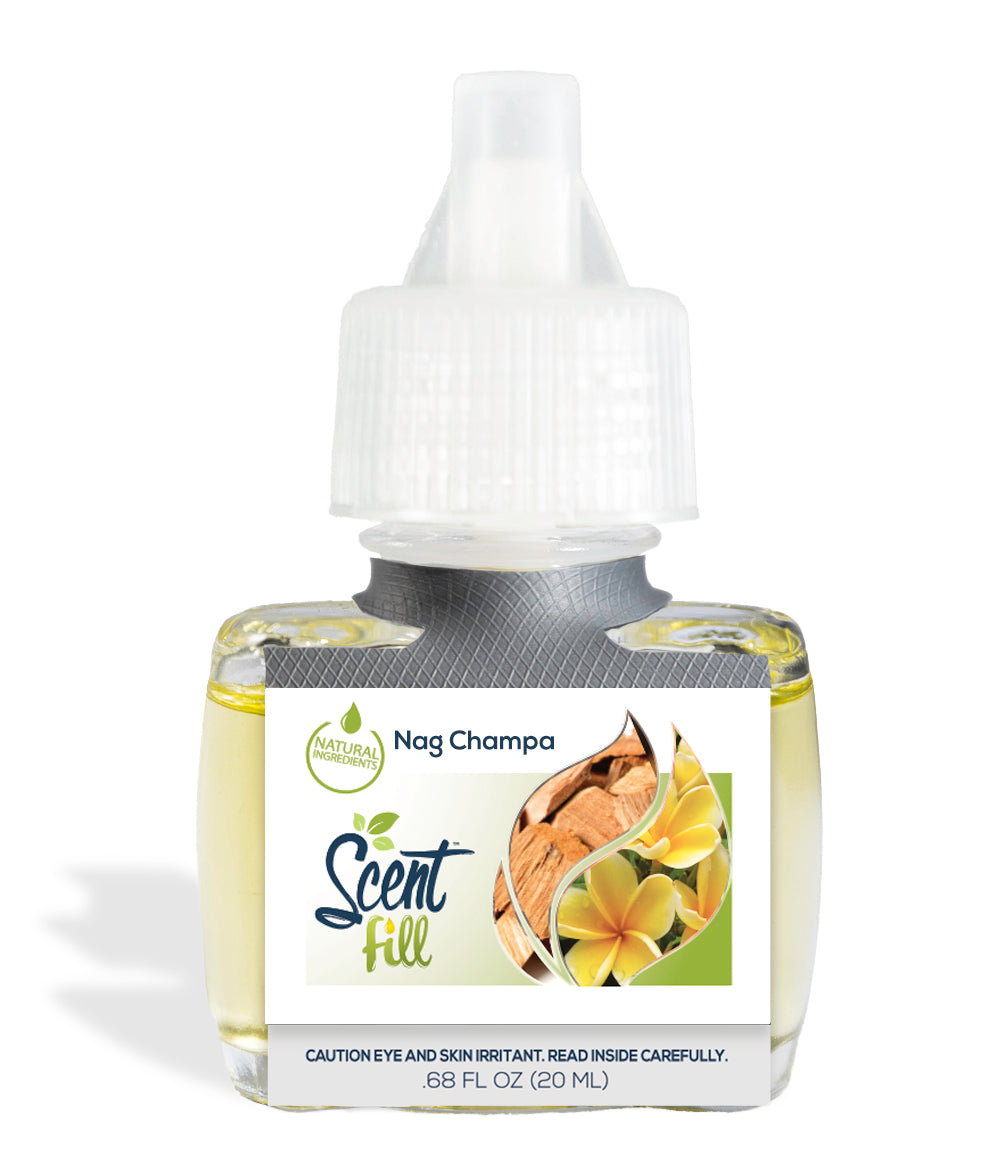 Scent Fill Nag Champ Plug in Air Freshener, Scented Oil Refills, 4 Refills