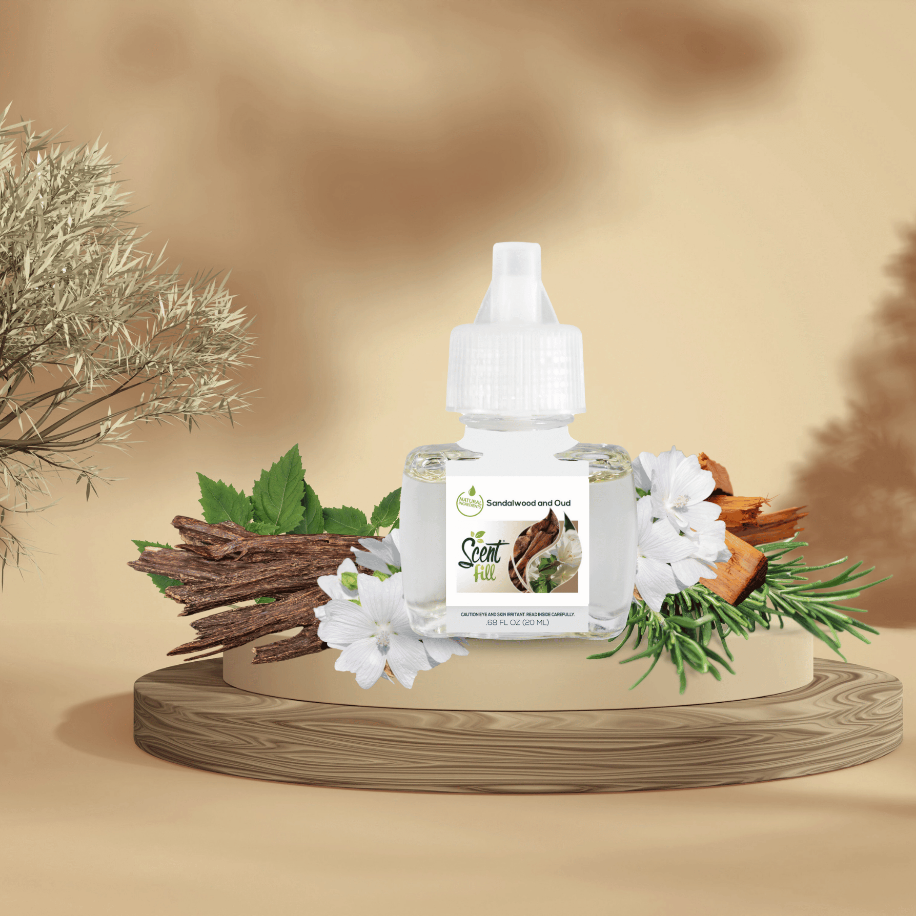 NEW! Sandalwood & Oud Plug in Air Freshener Refill