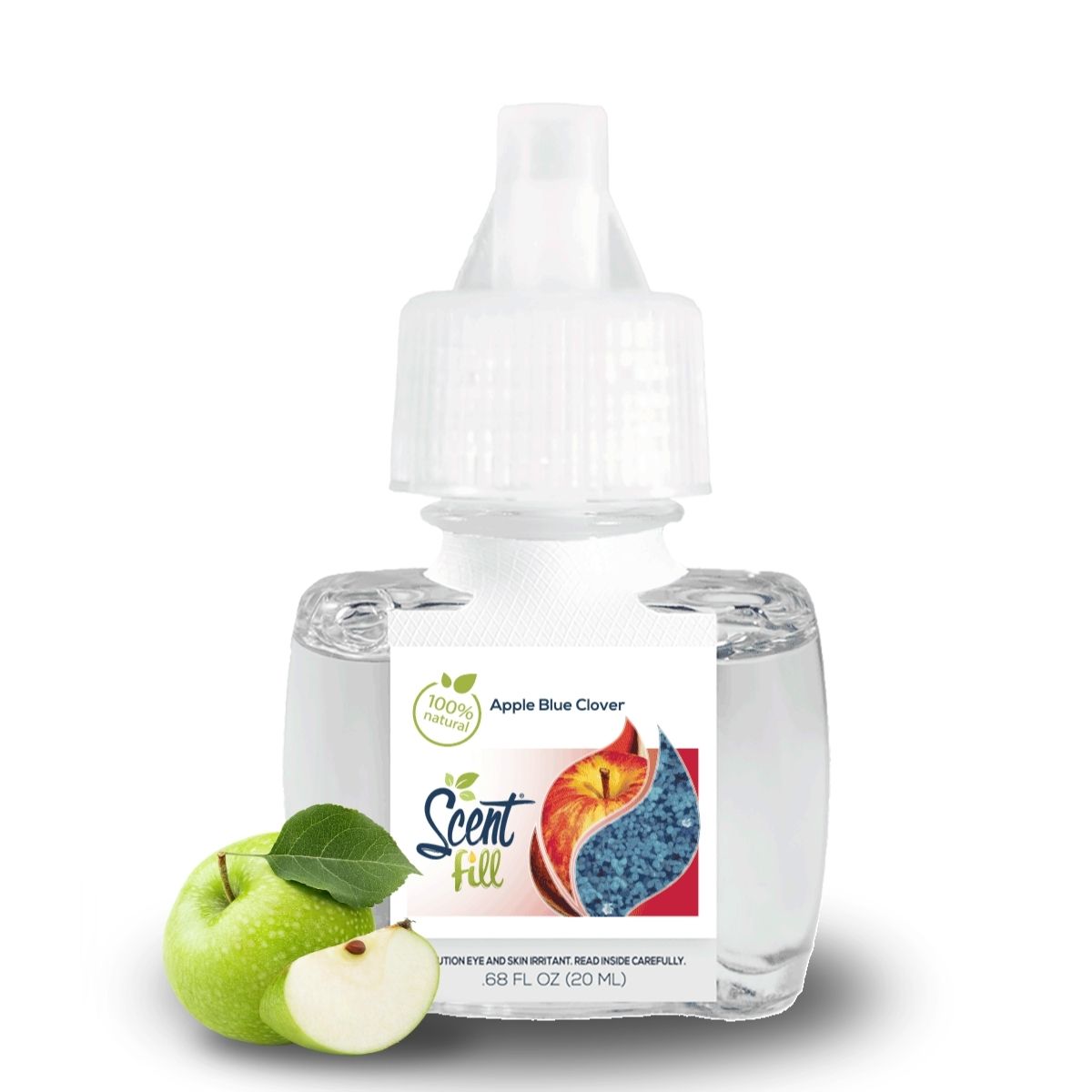 100% Natural Apple Blue Clover Plug in Air Freshener Refill Scent Fill 100% Natural Apple Blue Clover Plug in Air Freshener Refill Scent Fill