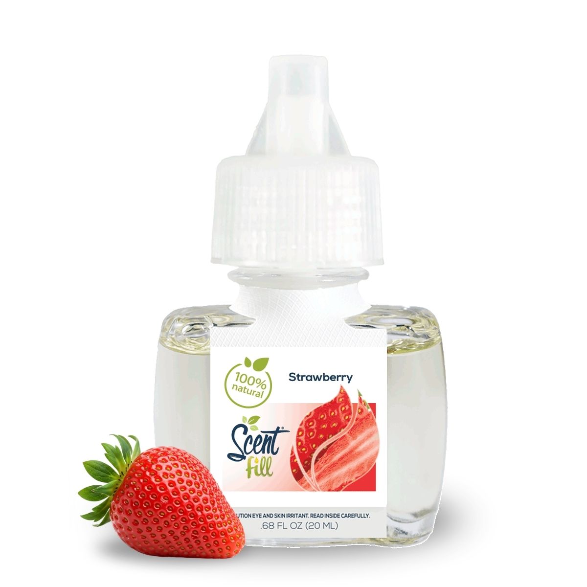 100% Natural Strawberry Plug in Air Freshener Refill Scent Fill 100% Natural Strawberry Plug in Air Freshener Refill Scent Fill