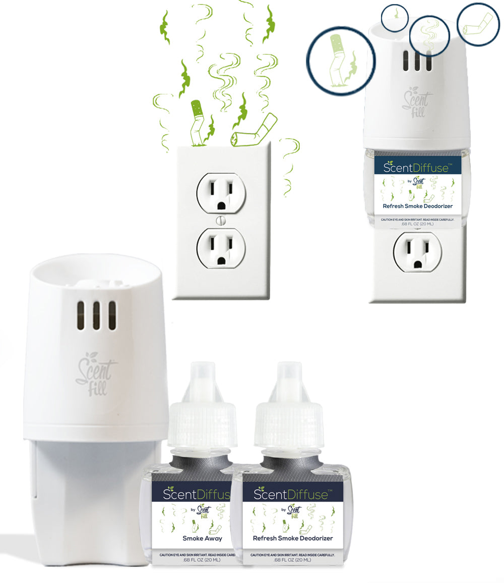 Smoke odor elimination deodorizer