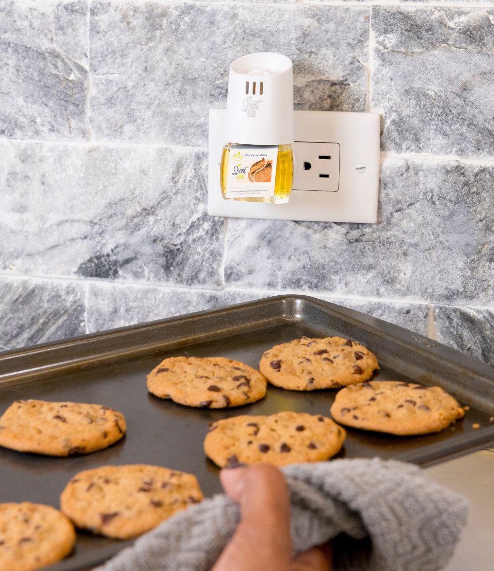 Scent Fill natural plug in refill air freshener Stroopwafels gourmand customizable kit Cookies baking in the kitchen