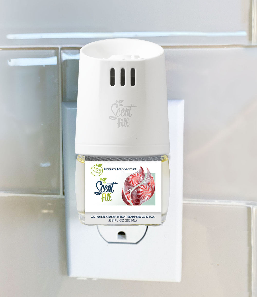 100% natural air freshener plugged into warmer