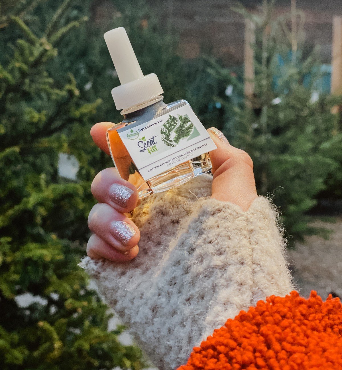 Christmas tree scented air freshener