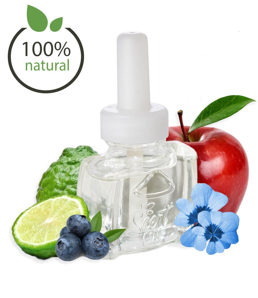100% Natural Apple Blue Clover Air Freshener 