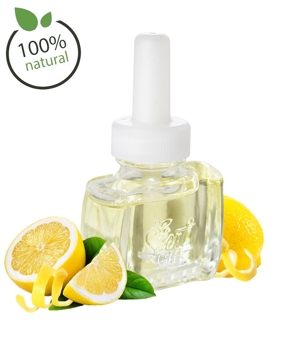 100% Natural Lemon & Citrus Plug in Refill Air Freshener Fits Air Wick® and more