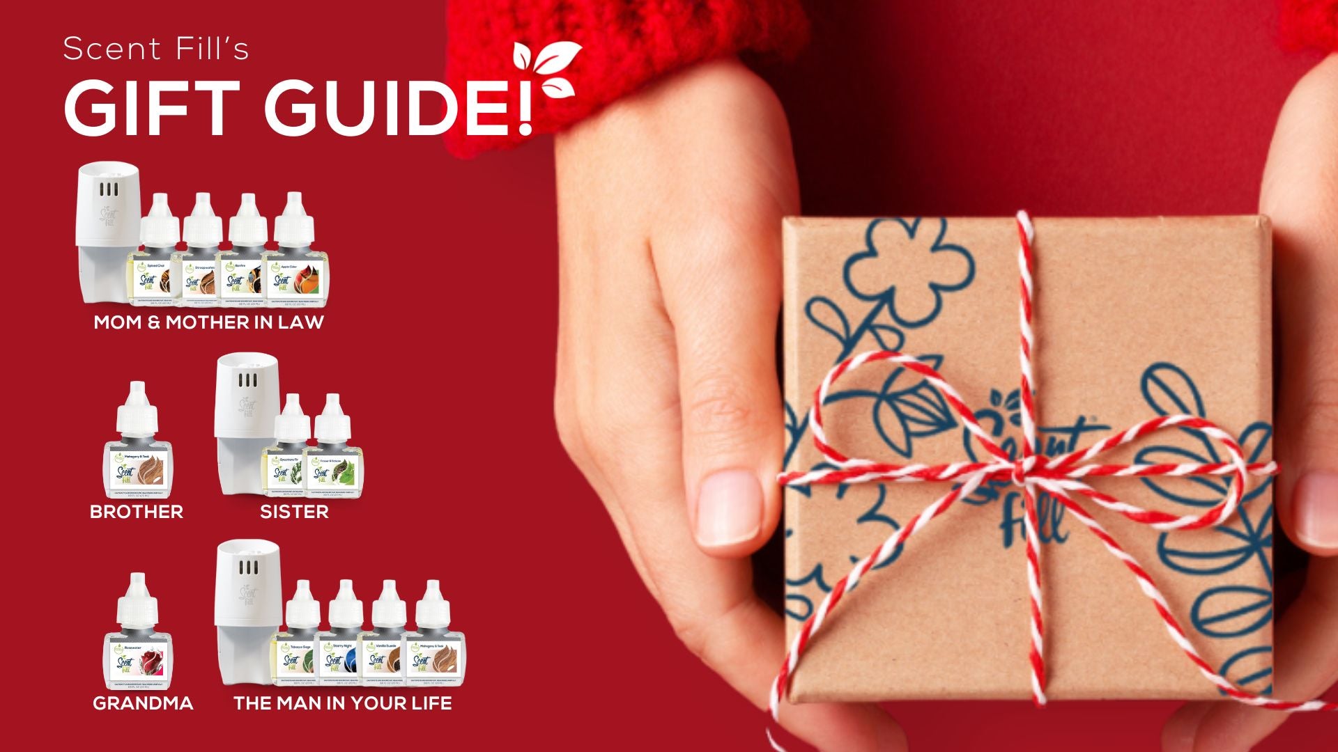 Scent Fill's Guide For The Hard To Buy For - 100% Natural Fragrance Gifts for Less Than $25