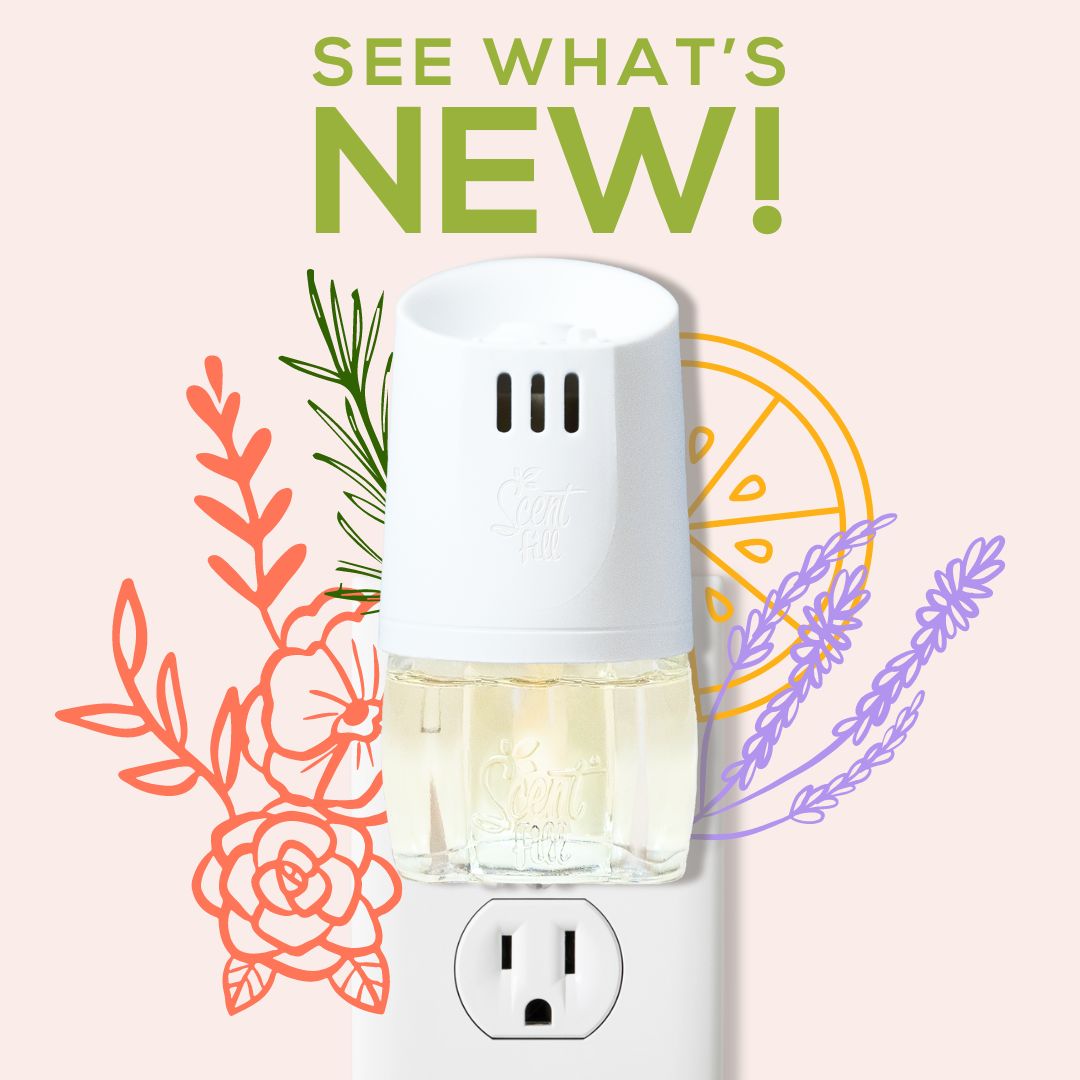 Scent Fill New Plug In Air Freshener Scents