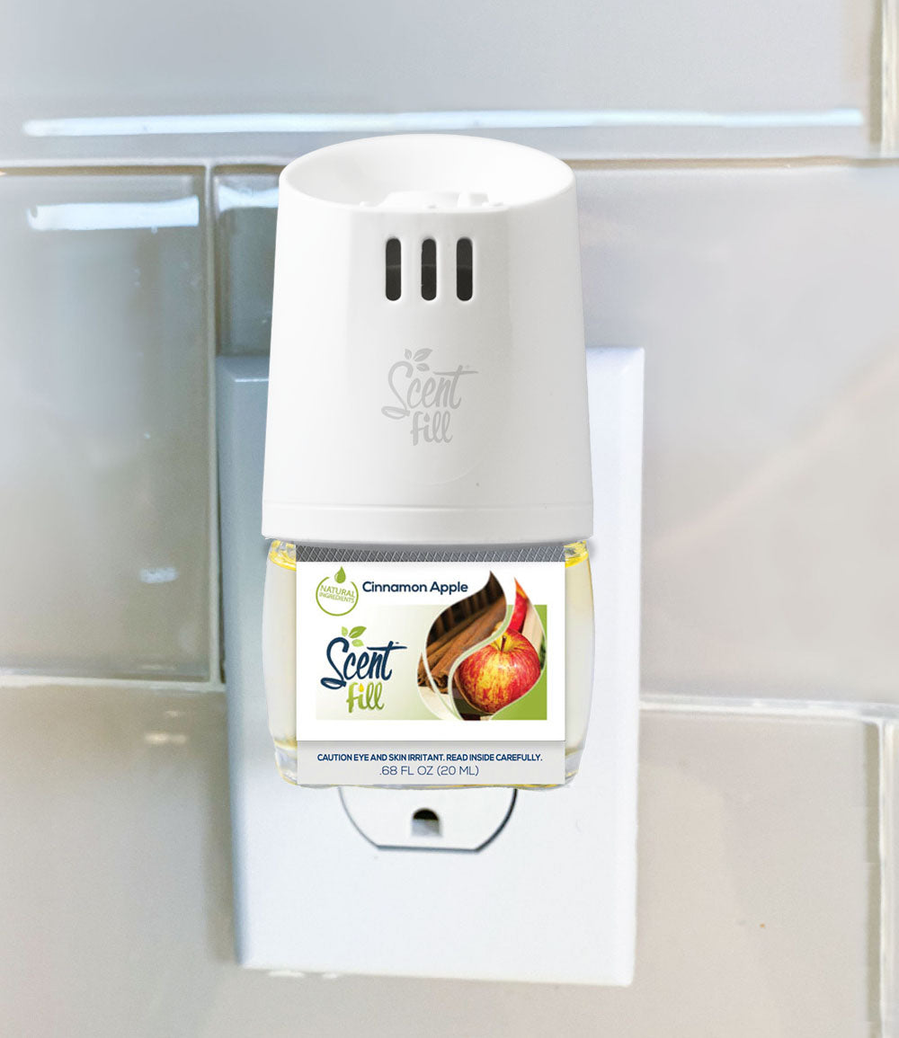 Cinnamon Apple Plug in Refill Air Freshener Starter Kit