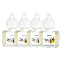 Four Relax Blend arranged in a row on a white background.