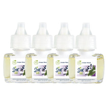 100% Natural Juniper Woods Plug in Air Freshener Refills, 4 Pack