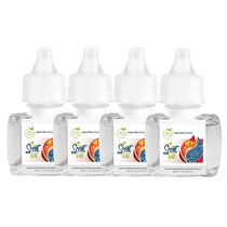 100% Natural Apple Blue Clover Plug in Air Freshener Refills, 4 Pack