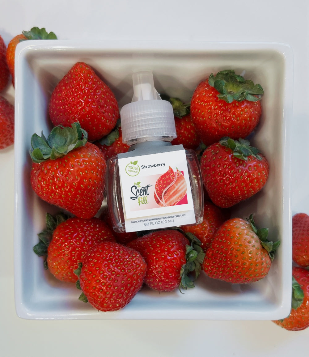 100% Natural Strawberry Lifestyle Image Natural Air Freshener for Your Home