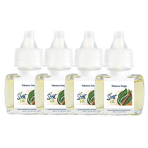 Tobacco Sage Plug in Air Freshener Refills, 4 Pack