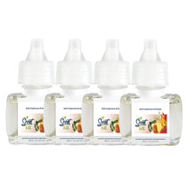 Soft Cashmere & Amber Plug in Air Freshener Refills, 4 Pack