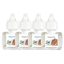 Mahogany & Teak Plug in Air Freshener Refills, 4 Pack