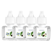 Vanilla Patchouli Plug in Air Freshener Refills, 4 Pack