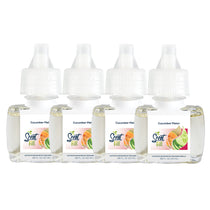 Cucumber Melon Plug in Air Freshener Refills, 4 Pack