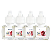 Rosewater Plug in Air Freshener Refills, 4 Pack