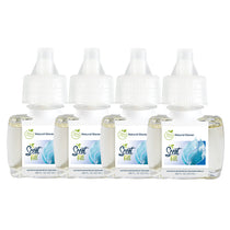 100% Natural Glacier Plug in Air Freshener Refills, 4 Pack
