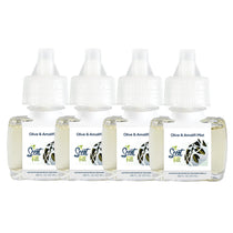 Olive & Amalfi Mist Plug in Air Freshener Refills, 4 Pack