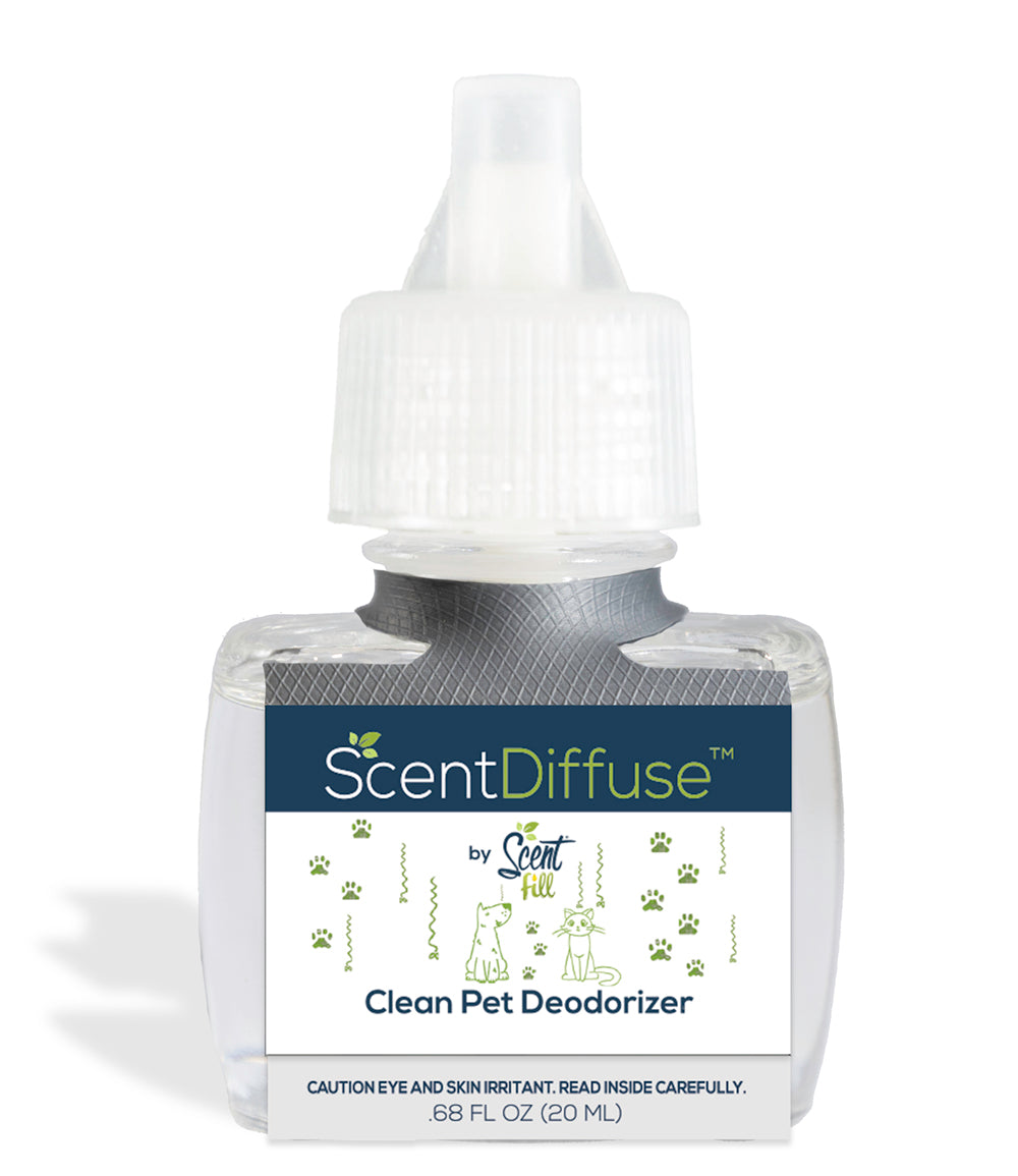 ScentDiffuse by Scent Fill Clean Pet Malodor remover air freshener plug in