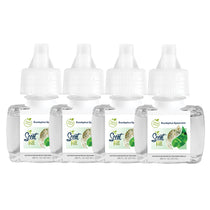 100% Natural Eucalyptus Spearmint Plug in Air Freshener Refills, 4 Pack