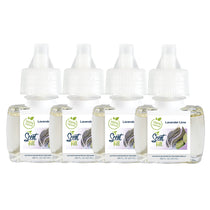 100% Natural Lavender Lime Plug in Air Freshener Refills, 4 Pack