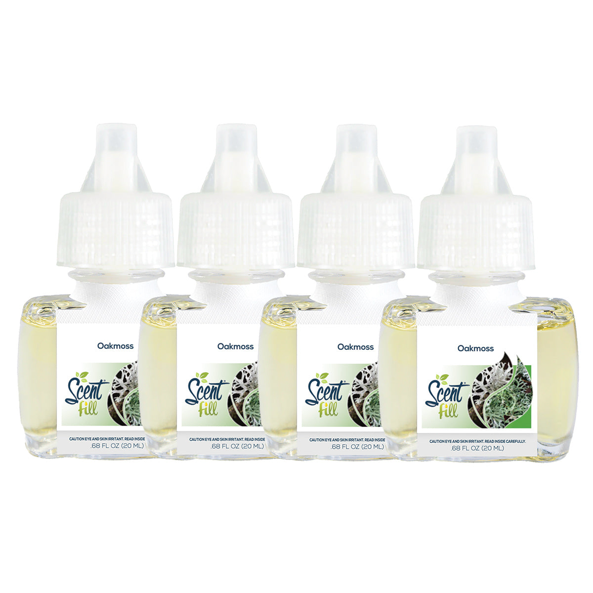 Oakmoss Plug in Air Freshener Refills, 4 Pack