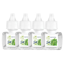 NEW! 100% Natural Fresh Cut Grass Plug in Air Freshener Refills, 4 Pack