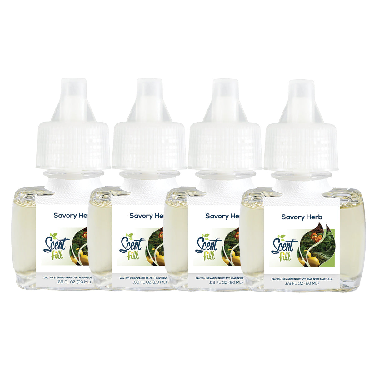 Savory Herb Plug in Air Freshener Refills, 4 Pack