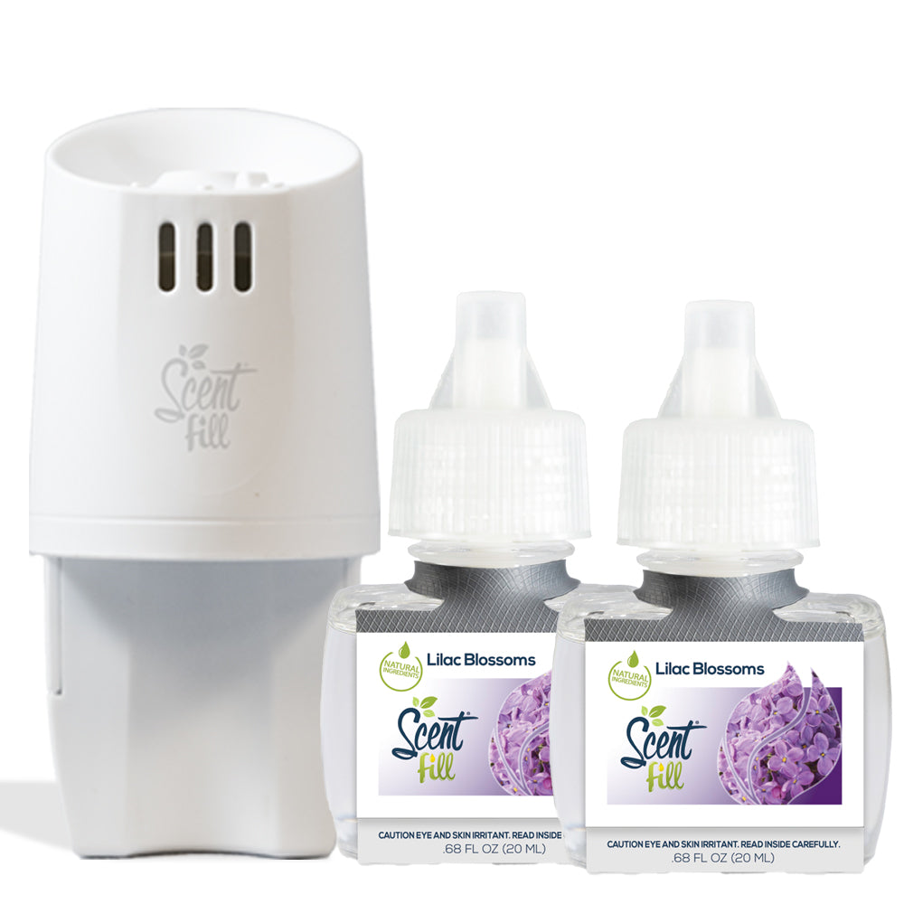 Lilac Blossoms Starter Kits 2 refills and a diffuser
