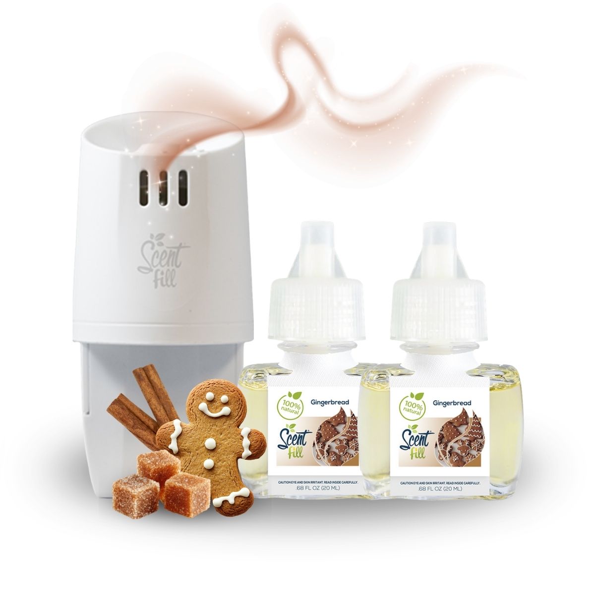 100% Natural Gingerbread Kit