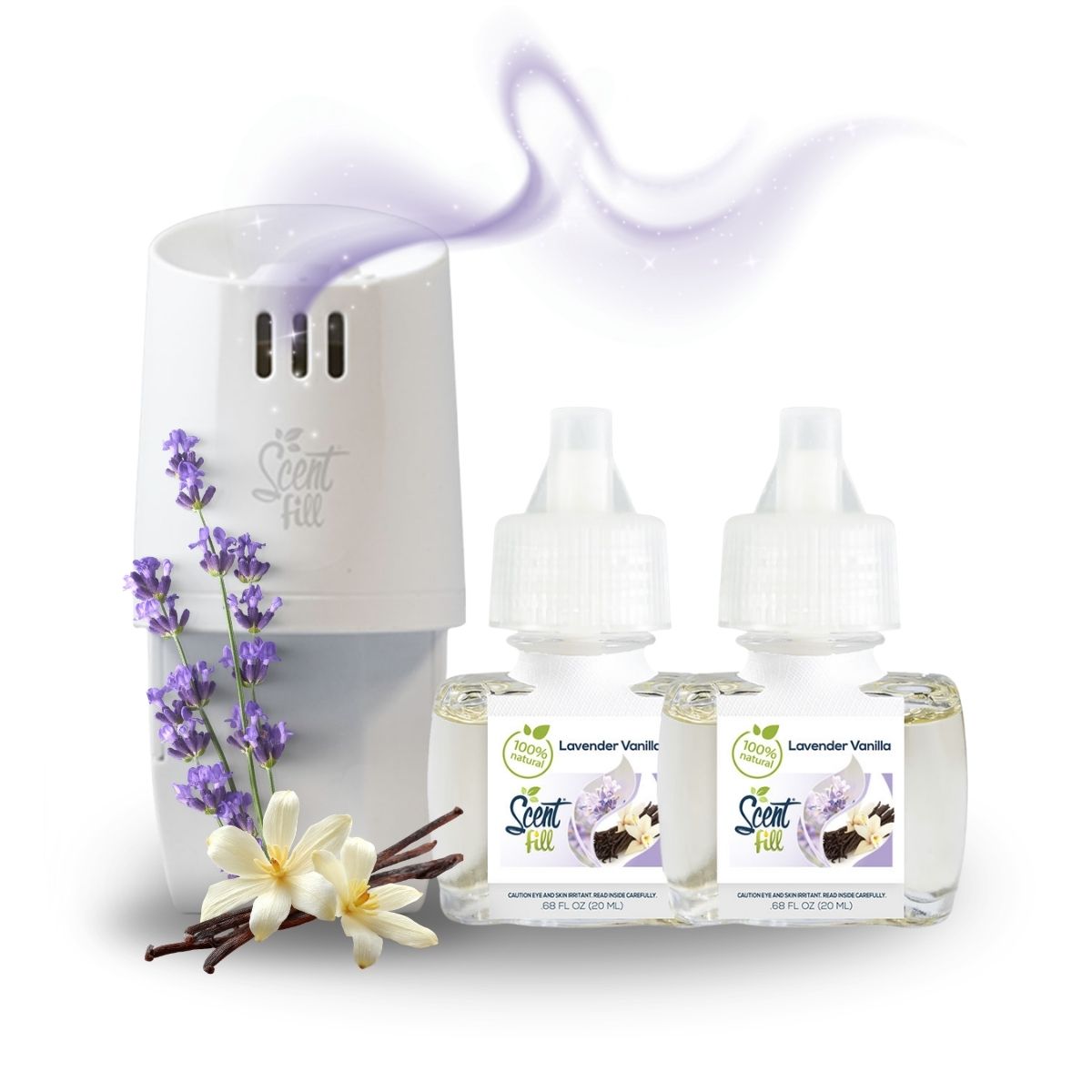 100-natural-lavender-vanilla-plug-in-refill-air-freshener-starter-kit