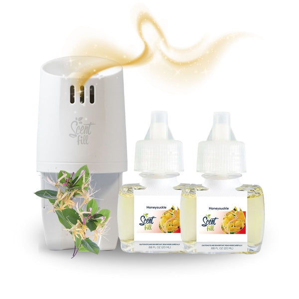 Scent Fill Honeysuckle Plug in Air Freshener Kit