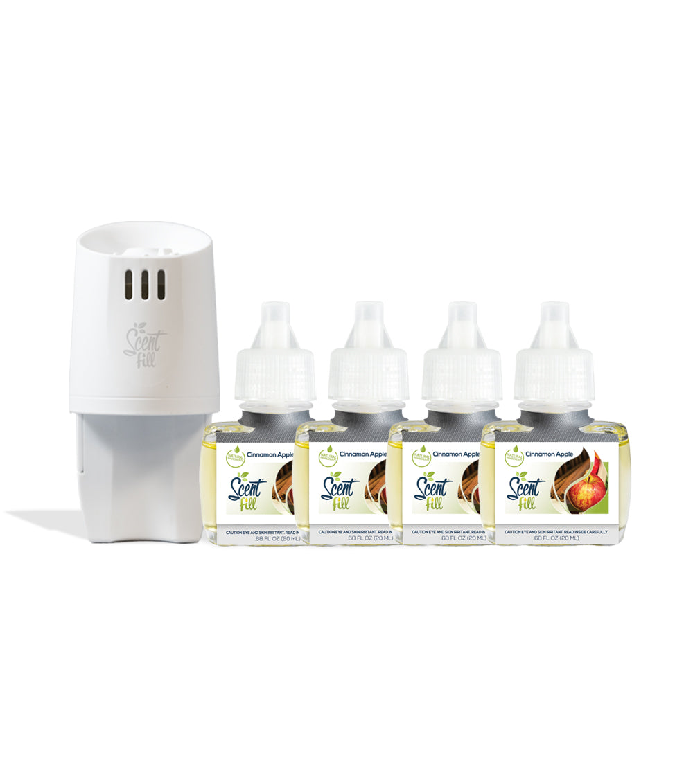 scent-fill-plug-in-scented-oil-warmer-kit-with-4-cinnamon-apple-refills