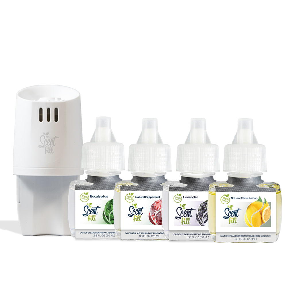 Scent Fill 100% Natural Starter 4 pack plug in refills