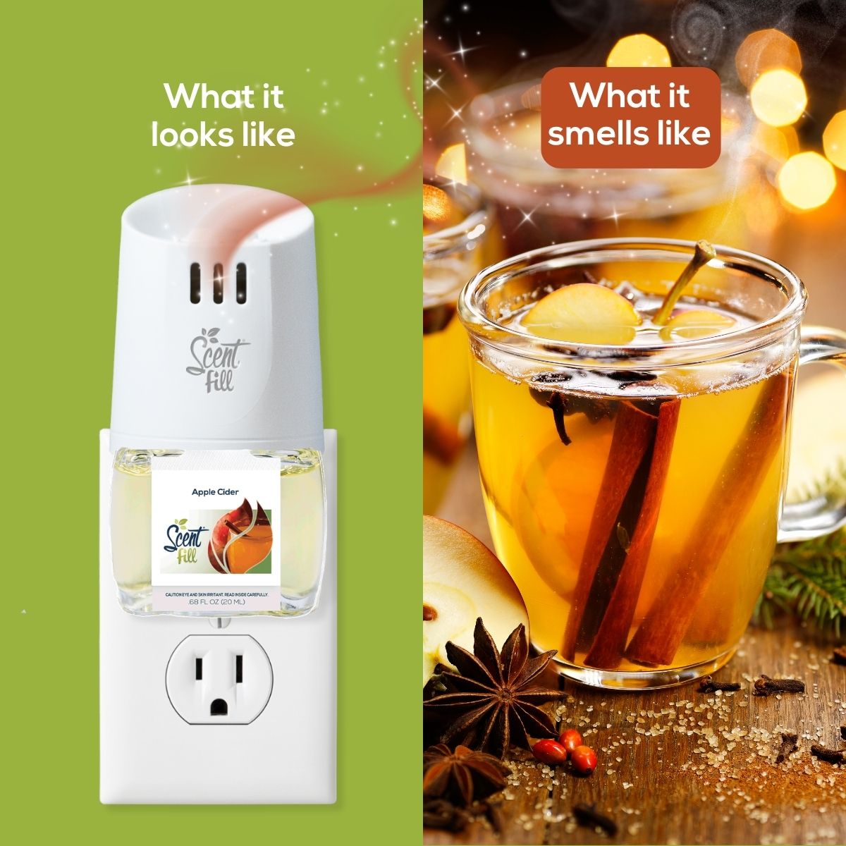 Apple Cider Plug in Air Freshener Refill
