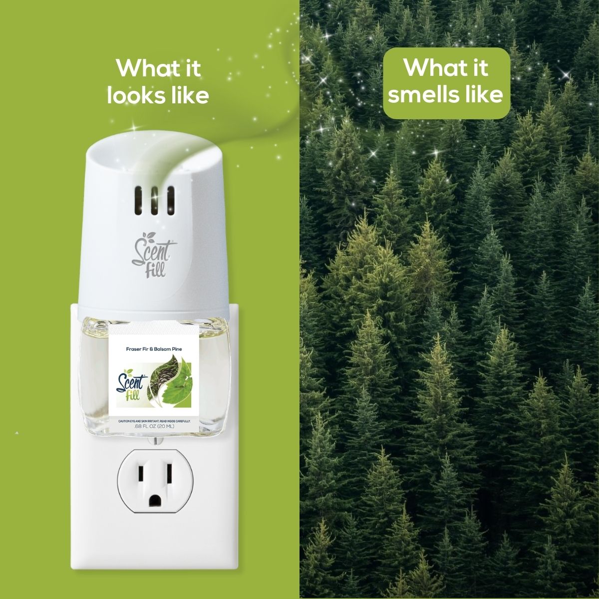 Fraser Fir & Balsam Pine Plug in Air Freshener Refill