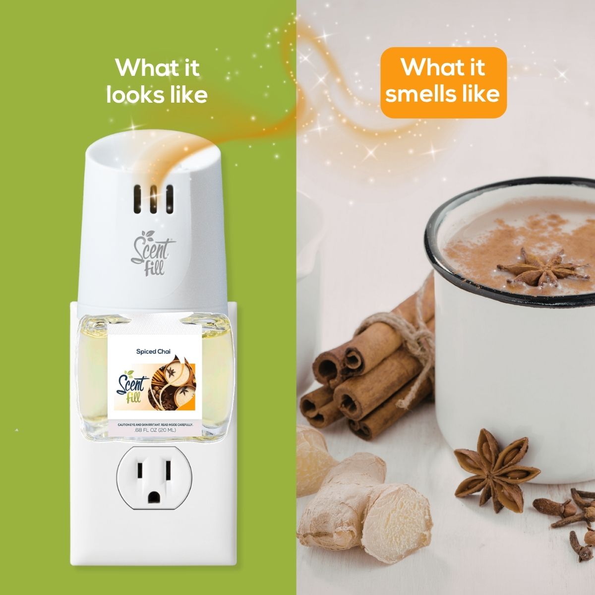 Spiced Chai Plug in Air Freshener Refill