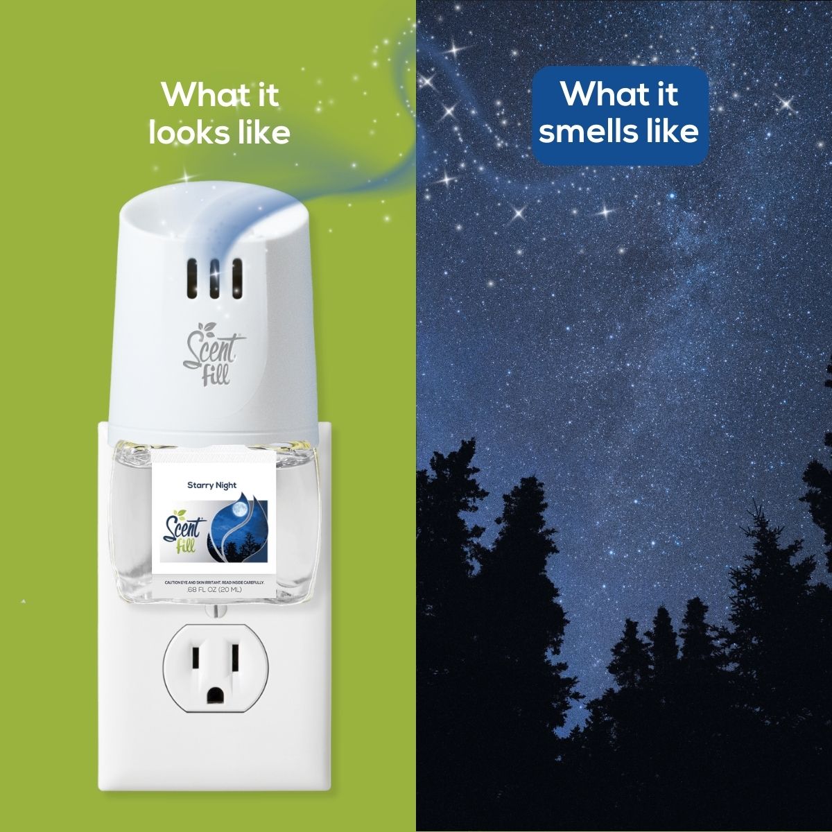 Starry Night Plug in Air Freshener Refill