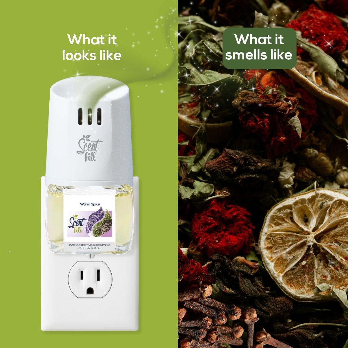 Warm Spice Plug in Air Freshener Refill