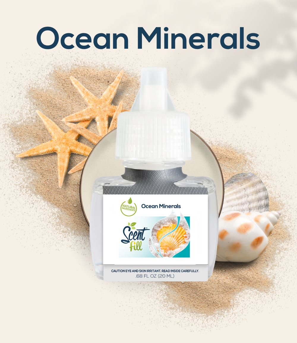 Natural Home Fragrance Options Plug-in Air Freshener Ocean Minerals Island Oasis for your home