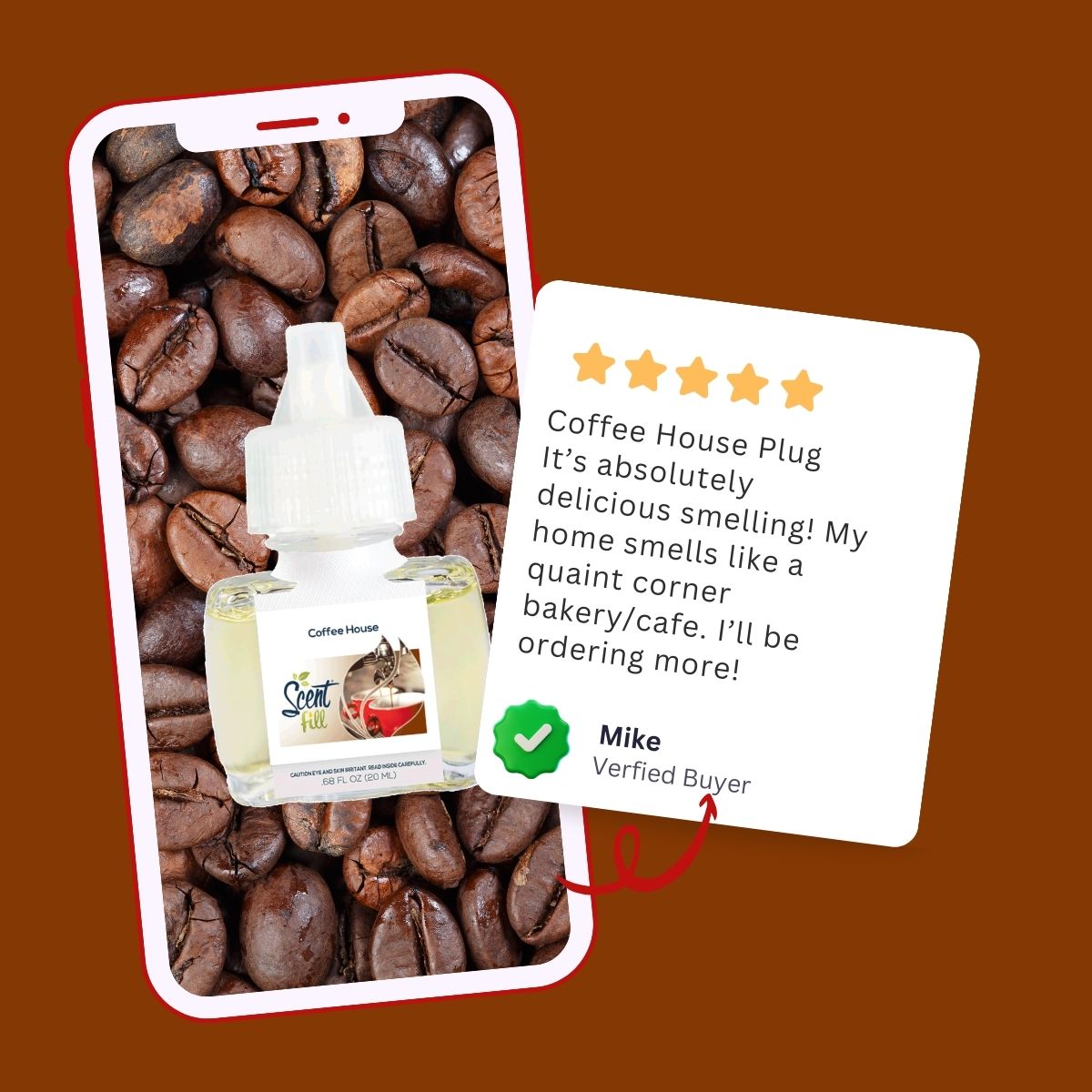 Coffee House Plug in Air Freshener Refill