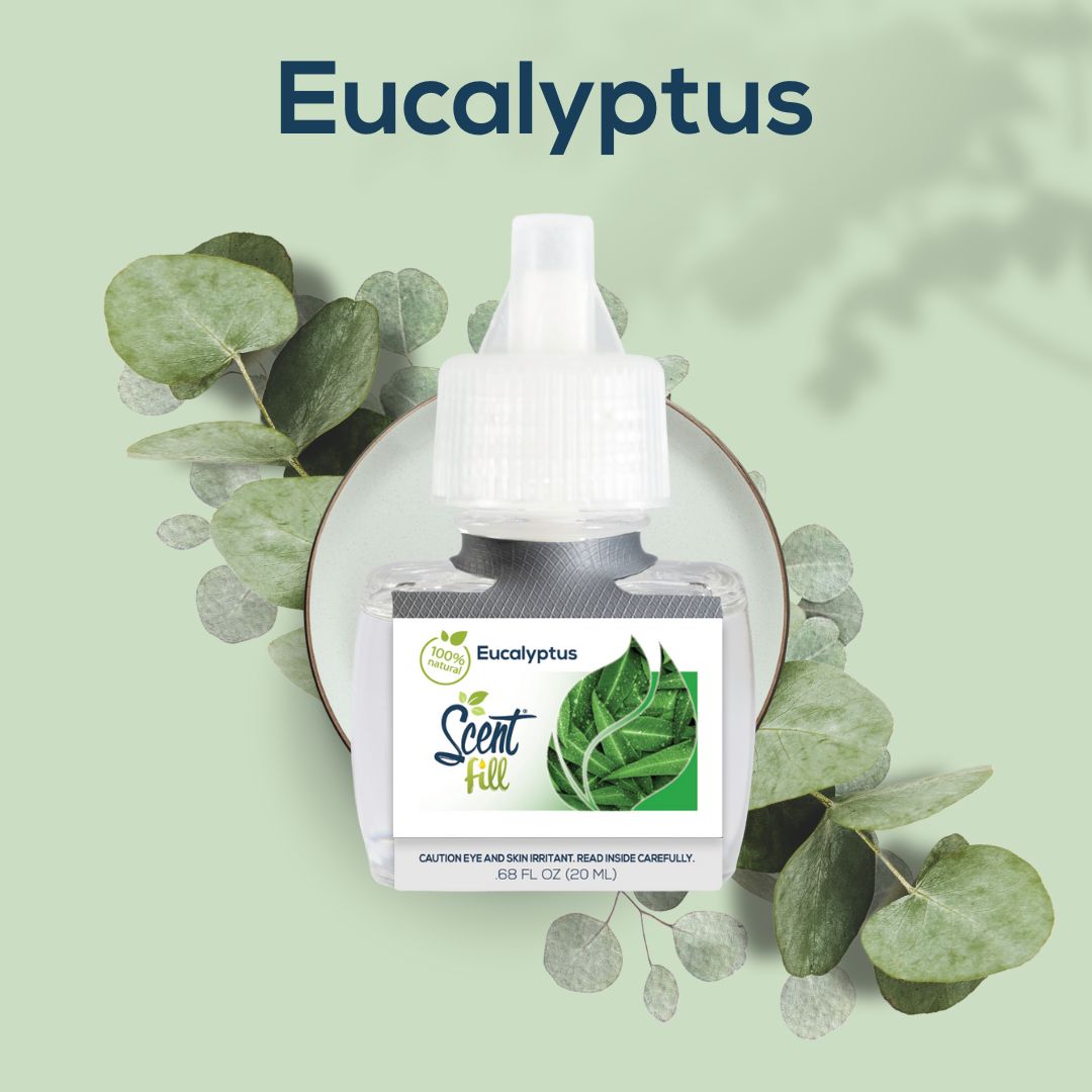 100% Natural Eucalyptus Plug in Air Freshener Refill