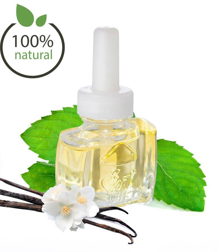 100% Natural Vanilla Peppermint Plug in Refill Air Freshener- Fits Air Wick® and more